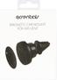 Essentials Car Mount For Air Vent Magnetic Black