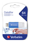 VERBATIM DataBar USB 2.0 Drive 64GB, Blue