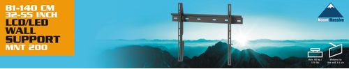 VOGELS MNT 200 Wall Mount 32-55 Flat - qty 1 (5342000)