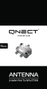 QNECT Antenna TV-splitter F-connector Class A 1-in/2-out