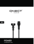 QNECT Mains cable Safety connector - type C5, 5m