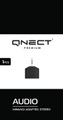 QNECT Adapter Minijack 2x3.5 female - 3.5 male