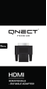 QNECT Adapter HDMI female - DVI-D 24+1 male
