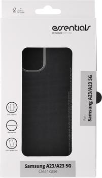 Essentials Samsung Galaxy A23/A23 5G TPU back cover, Transpa. (1110902)