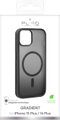 PURO iPhone 15 Plus cover GRADIENT, black