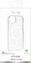 PURO iPhone 15 Plus LITE MAG TPU case, magnets, transparent
