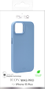 PURO iPhone 15 Plus silicon cover ICON MAG PRO, light blue