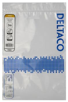 DELTACO Power cable IEC C14 - IEC C5, 3m, black (1902270)