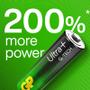 GP Battery Ultra Plus Alkaline AA/LR6 4-pack