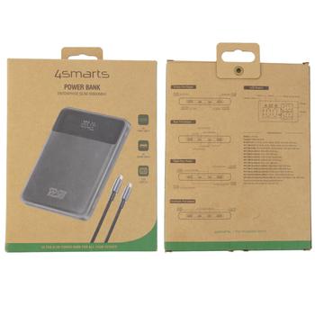 4smarts Power Bank Enterprise Slim 20000mAh 122.5W, space grey (4S540622)