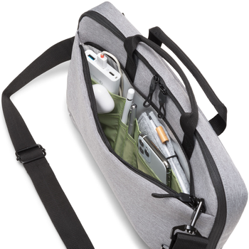 DICOTA A Eco Motion - Notebook carrying case - 14" - 15.6" - light grey (D31873-RPET)