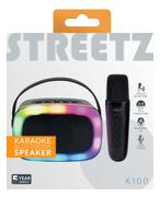 STREETZ K100 Karaoke Speaker with microphone, 5W, black