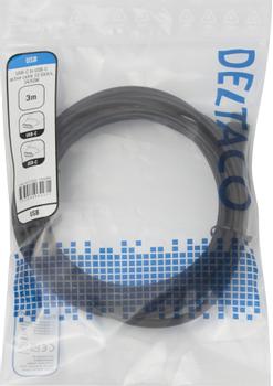 DELTACO USB-C C-C active cable, 10Gbps, 3A, 3m (USBC-ACTIVE32)