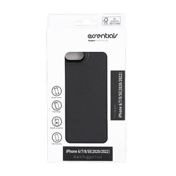 Essentials iPhone SE (2020/ 2022) rugged case, black (3052093)