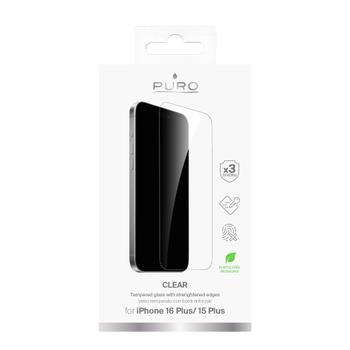 PURO iPhone 15 Plus/16 Plus Standard Tempered Glass (PUSDGIPHONE1667)