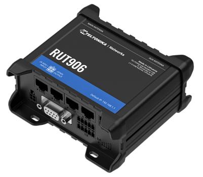TELTONIKA RUT906 4G LTE RS232/ RS485 Industry Router (RUT906000000)