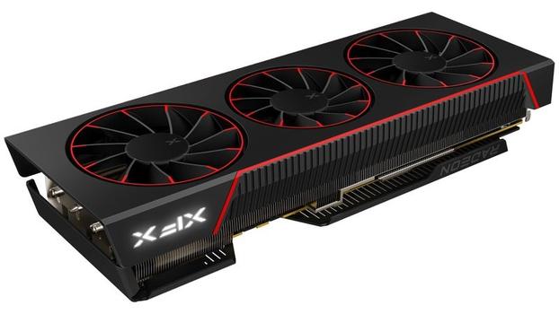 XFX Quicksilver AMD Radeon RX 7800 XT Magnetic Air (sort) Skjermkort,  PCIe 4.0, 16GB GDDR6 (RX-78TMAIRF9)