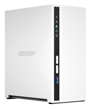 QNAP TS-233 - NAS server - 2 bays - SATA 6Gb/s - RAID 0, 1, JBOD - RAM 2 GB - Gigabit Ethernet - iSCSI support (TS-233)