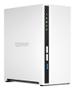 QNAP TS-233 - NAS server - 2 bays - SATA 6Gb/s - RAID 0, 1, JBOD - RAM 2 GB - Gigabit Ethernet - iSCSI support (TS-233)
