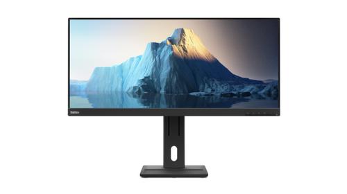 LENOVO ThinkVision E29w-20 - LED-monitor - 29" - 2560 x 1080 - IPS - 300 cd/m˛ - 1000:1 - 4 ms - HDMI, DisplayPort - luidsprekers - ravenzwart - voor ThinkCentre neo 70t 11YU, ThinkPad P15 Gen 2 20YQ (62CEGAT3EU)