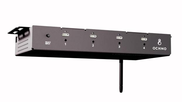 OCHNO O-PC-4 | Power Conference 4 Main Unit | 4in x 2out | 3840x2160 60Hz | Konferens Hub with dual screen support (O-PC-4-EU)