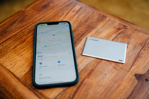 VERBATIM MYFCR-01S My Finder Card Bluetooth Item Finder 1x Silver (32139)