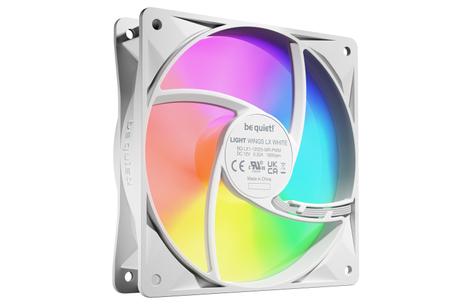 be quiet! LIGHT WINGS LX 120mm PWM White Triple-Pack  (BL122)