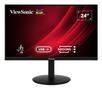 VIEWSONIC c VG2409U-2 - LED monitor - 24" - 1920 x 1080 Full HD (1080p) @ 100 Hz - IPS - 350 cd/m² - 1300:1 - HDR10 - 4 ms - HDMI, DisplayPort, USB-C - speakers