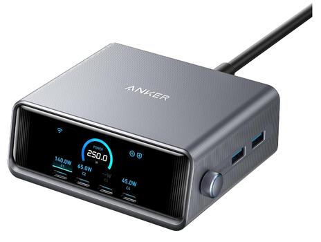ANKER Prime 250W GaN Desktop Charger Silver (A2345341)