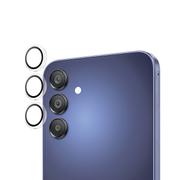 PanzerGlass Galaxy A16/A16 5G Hoops Linsebeskytter (gjennomsiktig) Optiske ringer med støtdemping og aluminiumsramme