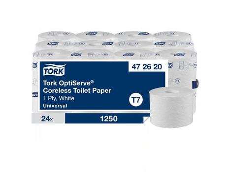 TORK Toalettpapir TORK Univ.1L T7 143,8m (24) (472620)
