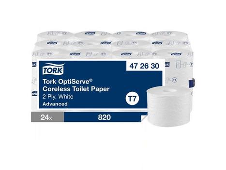 TORK 472630 OptiServe Advanced toiletpapir 2-lags T7 (472630)