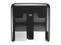TORK Toiletpapirdispenser ruller, Tork, T7 Optiserve 4 rolls, sort 319mmx323mm x 174mm