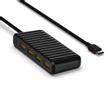 UNISYNK USB-C to 4x USB-A Hub 10Gbps Black