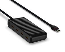 UNISYNK USB-C to 4x USB-C Hub 10Gbps Black