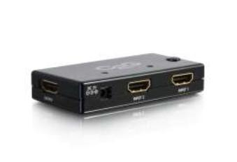 C2G 2-Port HDMI Auto switch | 2in x 1out | 1920x1080 60Hz | Switch (CG40349)