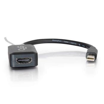 C2G 8in Mini DisplayPort M to HDMI F BLK (CG54313)