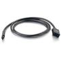C2G 3ft USB C M/F Cable Ext 3.2 Gen2 10G 3A (CG28658)