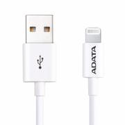 A-DATA USB->Lightning Ladekabel für Apple (A-to-LT) (White) retail