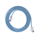 StarTech Cisco Console Rollover Cable - RJ45 Ethernet - Network cable - RJ-45 (M) to RJ-45 (M) - 6 ft - molded, flat - blue - ROLLOVERMM6 - nettverkskabel - 1.8 m - blå (ROLLOVERMM6)