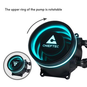 CHIEFTEC Iceberg 240 Dark (CLC-240-BLK)