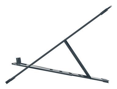 LEITZ Ergo Laptopstativ,  aluminium ultra-flat justerbart För bärbara datorer 10 - 17". Passar även surfplattor. SlimLift Design 6 mm (63460089)