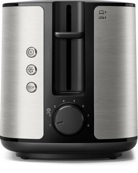 Philips Viva Collection HD2650 Full metal - brødrister - rustfritt stål (HD2650/90)