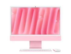 APPLE iMac 24" (October 2024), 4.5K Retina display, M4 chip 10CPU/10GPU, 16GB RAM, 256GB SSD, Pink