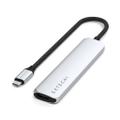 SATECHI 6-i-1 USB-C Slim Multiport Adapter USB Type-C