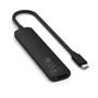 SATECHI 6-i-1 USB-C Slim Multiport-adapter USB Type-C (ST-P6SK)