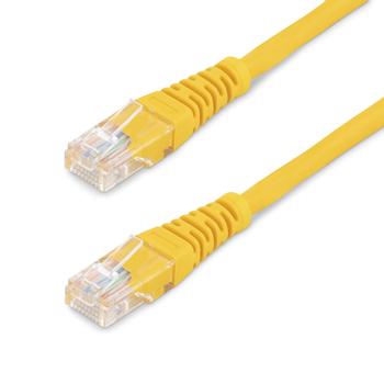 STARTECH 30cm Yellow Molded Cat5e UTP Patch Cable (M45PATCH1YL)