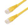 STARTECH 30cm Yellow Molded Cat5e UTP Patch Cable