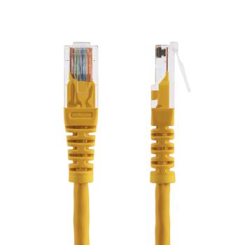STARTECH 30cm Yellow Molded Cat5e UTP Patch Cable (M45PATCH1YL)