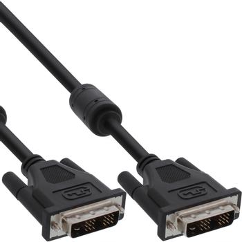 INLINE DVI-D Cable 18+1 male to male Single Link with 2 ferrite chokes 3m (17764)